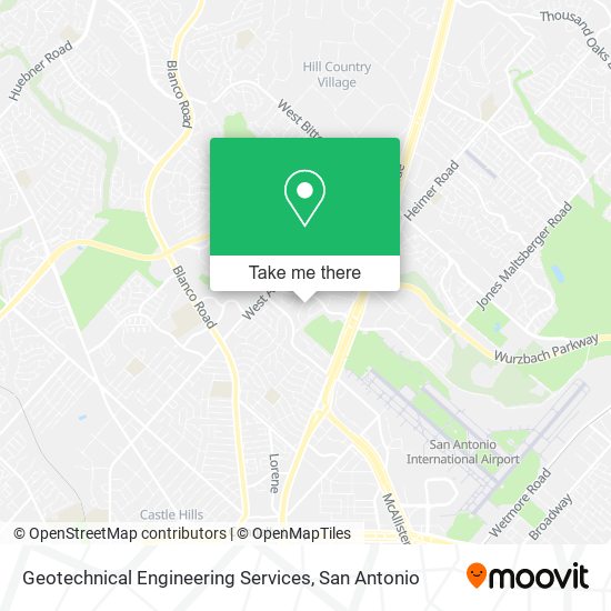 Geotechnical Engineering Services map