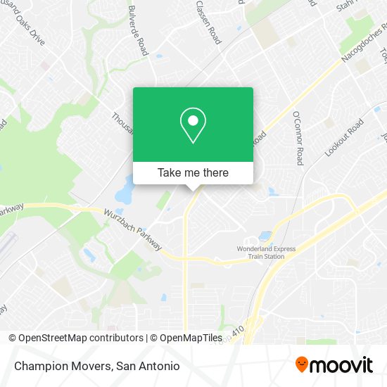 Champion Movers map