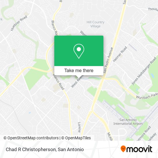 Chad R Christopherson map