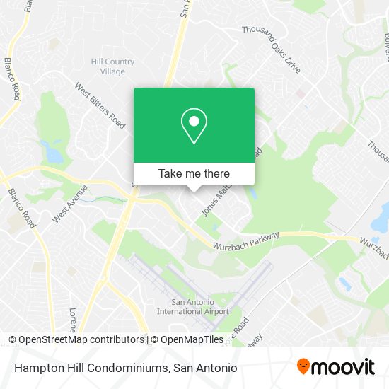 Hampton Hill Condominiums map