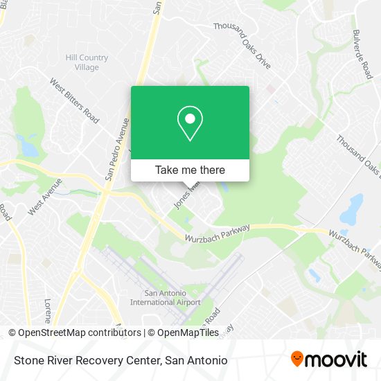 Mapa de Stone River Recovery Center