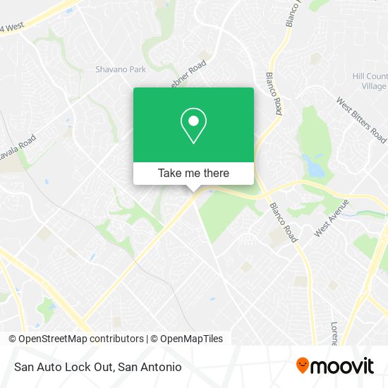Mapa de San Auto Lock Out