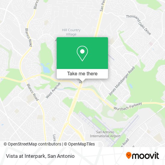 Vista at Interpark map