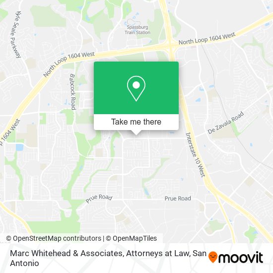 Mapa de Marc Whitehead & Associates, Attorneys at Law