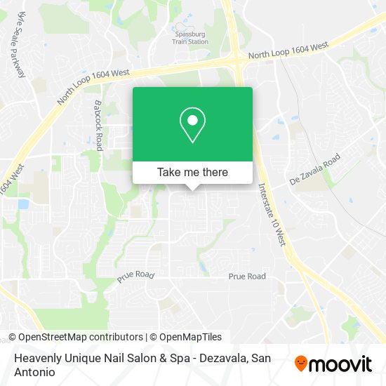 Mapa de Heavenly Unique Nail Salon & Spa - Dezavala