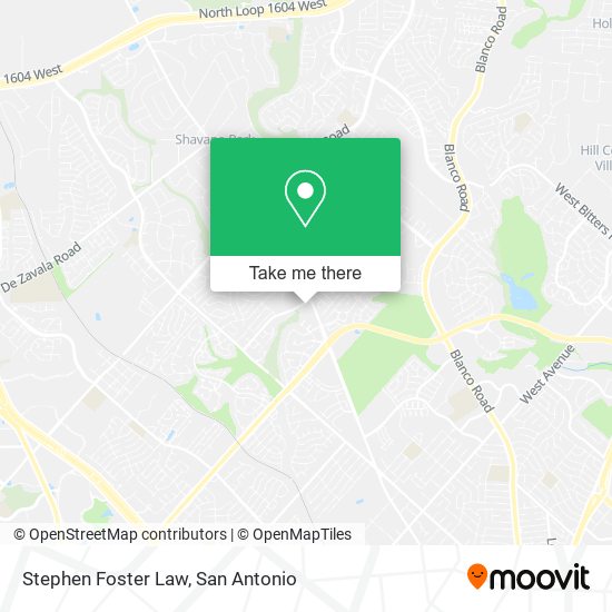 Stephen Foster Law map