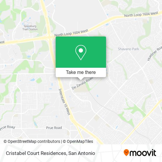 Cristabel Court Residences map