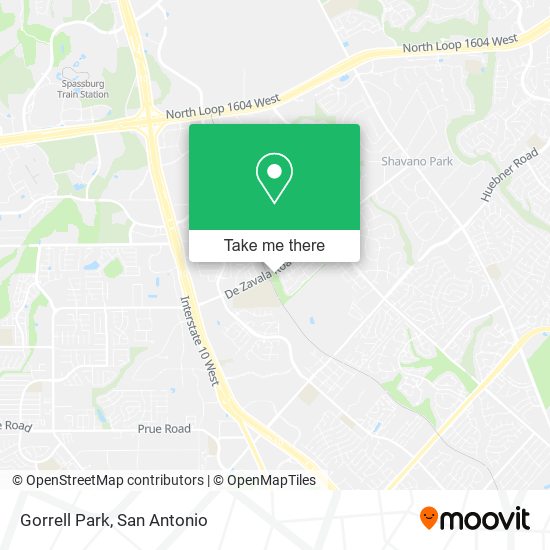Mapa de Gorrell Park