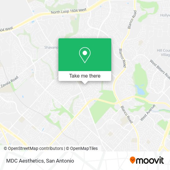 Mapa de MDC Aesthetics