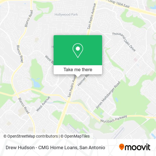 Drew Hudson - CMG Home Loans map