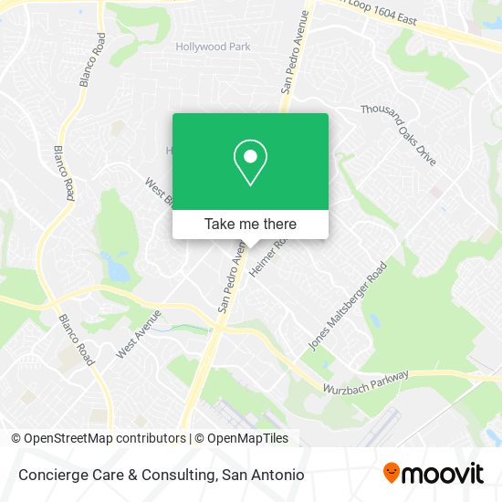 Concierge Care & Consulting map