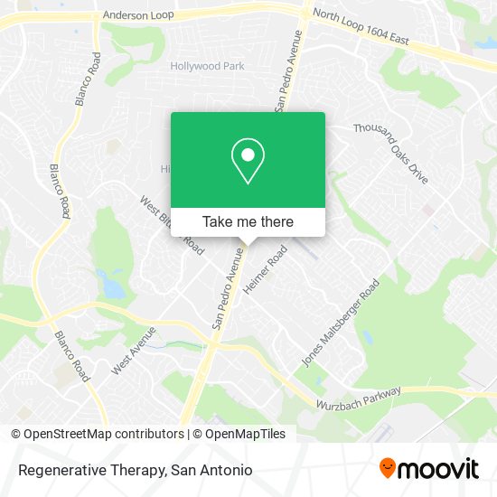 Mapa de Regenerative Therapy