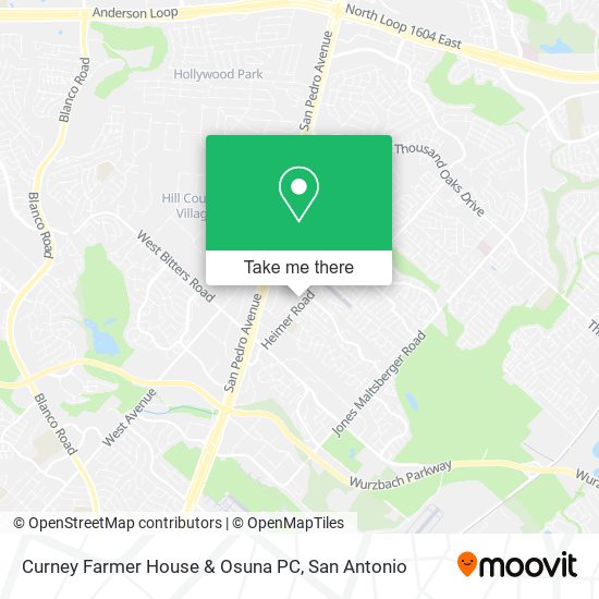 Curney Farmer House & Osuna PC map