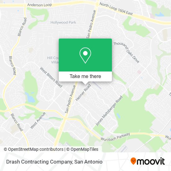 Drash Contracting Company map