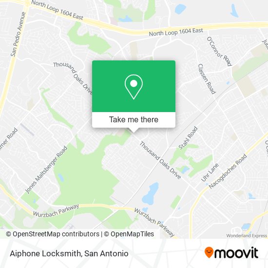 Mapa de Aiphone Locksmith