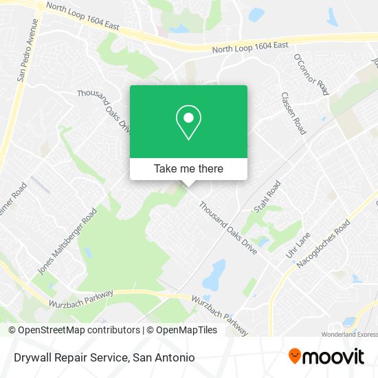 Mapa de Drywall Repair Service