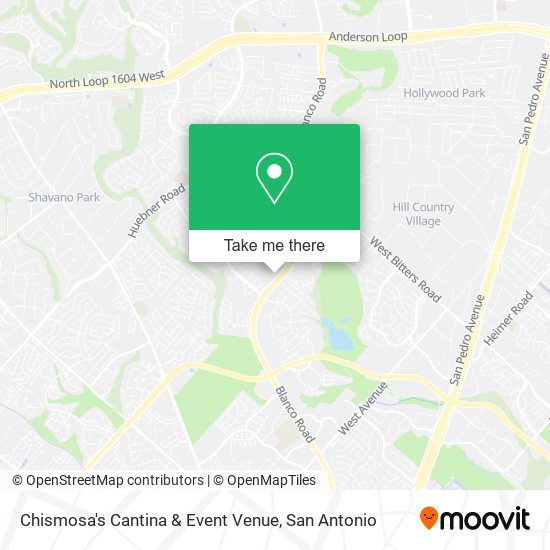 Chismosa's Cantina & Event Venue map