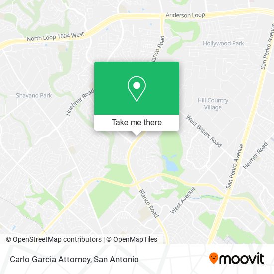 Mapa de Carlo Garcia Attorney