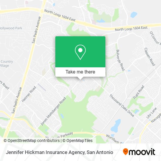 Mapa de Jennifer Hickman Insurance Agency