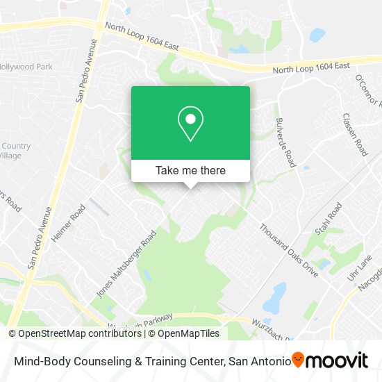 Mapa de Mind-Body Counseling & Training Center