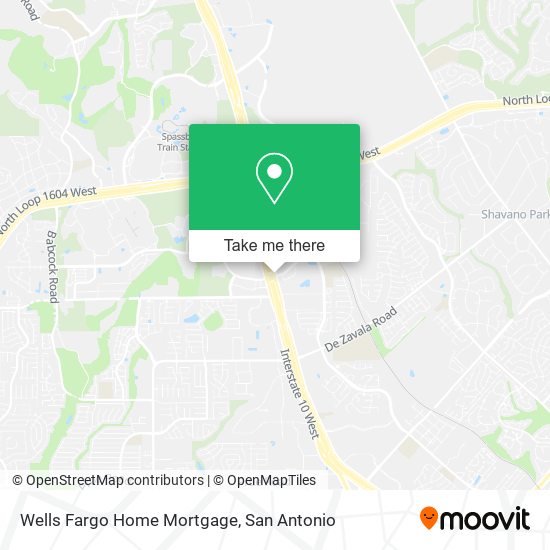 Wells Fargo Home Mortgage map