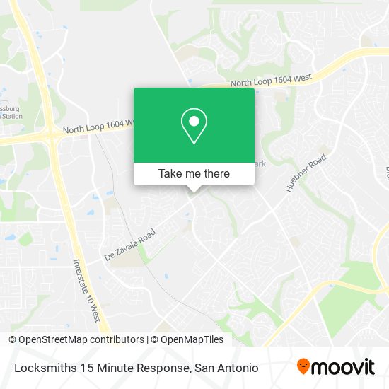 Mapa de Locksmiths 15 Minute Response