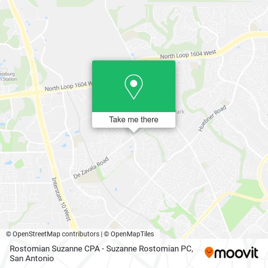 Mapa de Rostomian Suzanne CPA - Suzanne Rostomian PC