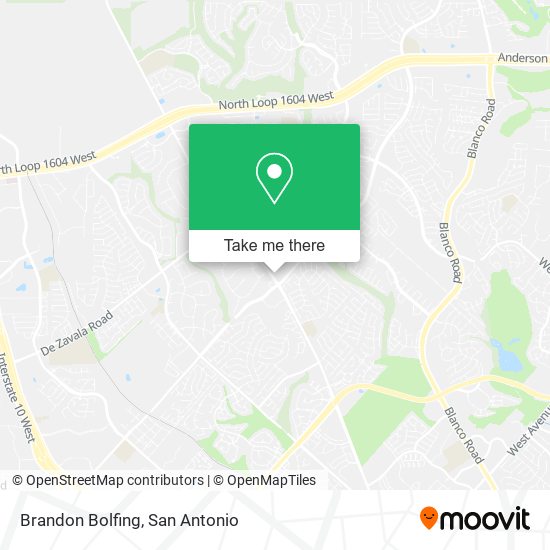 Mapa de Brandon Bolfing