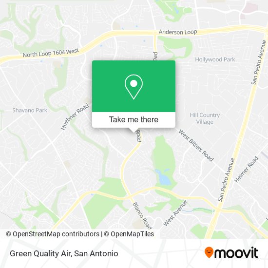 Green Quality Air map
