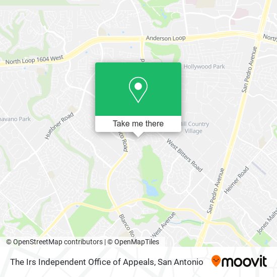 Mapa de The Irs Independent Office of Appeals