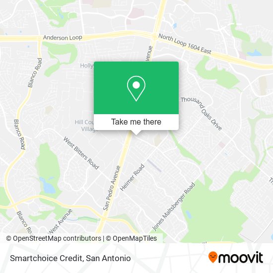 Mapa de Smartchoice Credit
