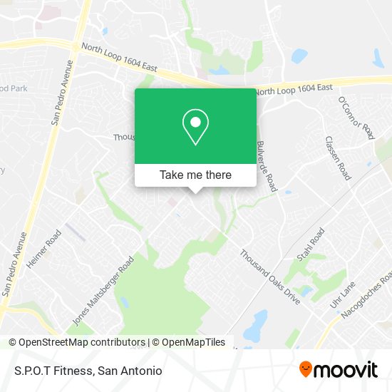Mapa de S.P.O.T Fitness