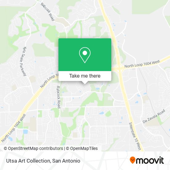 Utsa Art Collection map