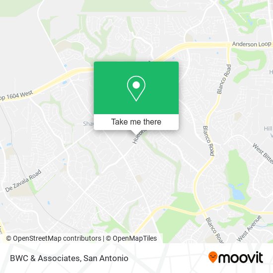 Mapa de BWC & Associates