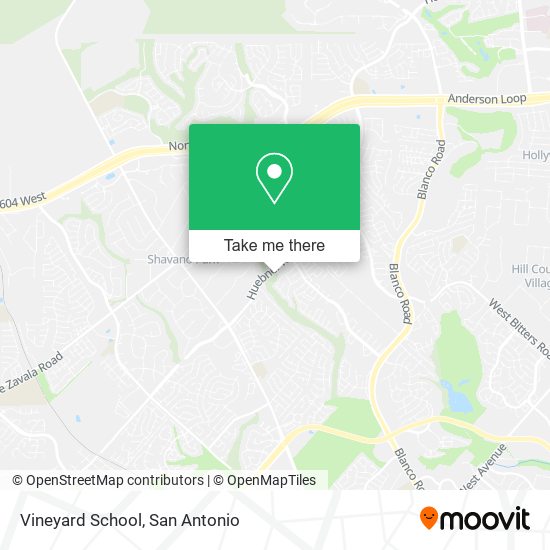 Vineyard School map