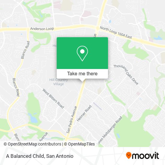 Mapa de A Balanced Child