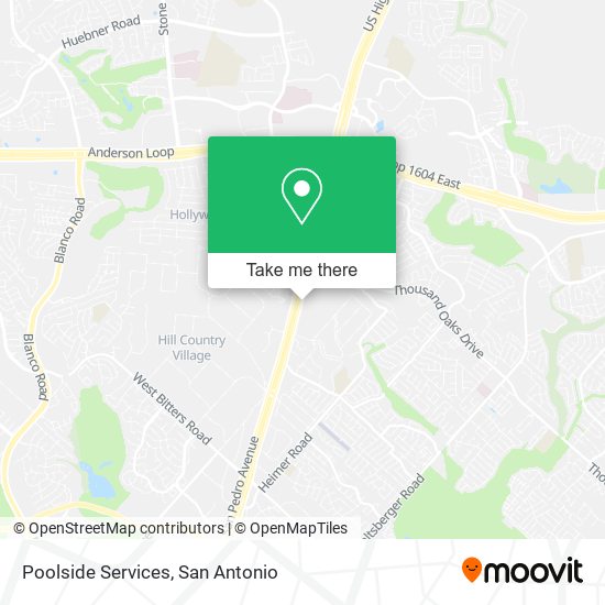 Poolside Services map