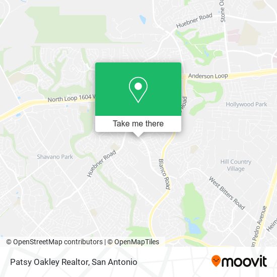 Patsy Oakley Realtor map