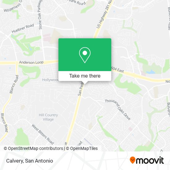 Mapa de Calvery