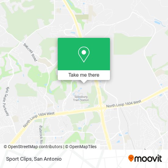 Mapa de Sport Clips