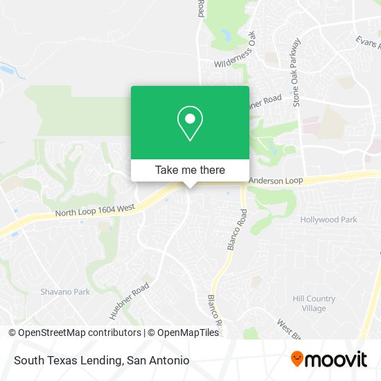 Mapa de South Texas Lending