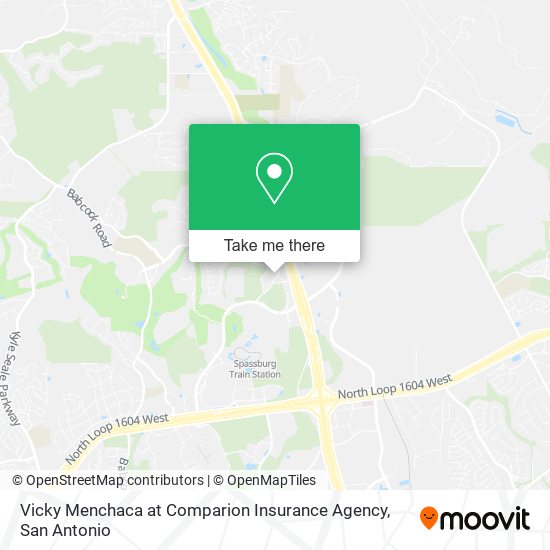 Vicky Menchaca at Comparion Insurance Agency map