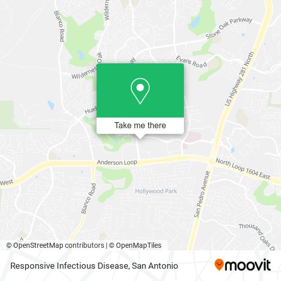 Responsive Infectious Disease map
