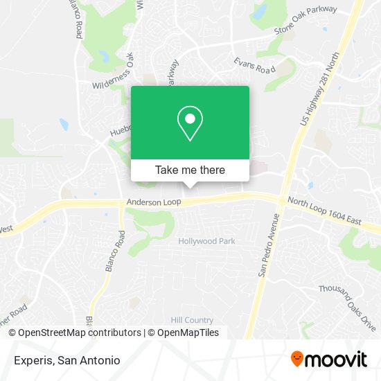 Mapa de Experis