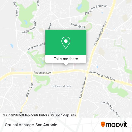 Optical Vantage map