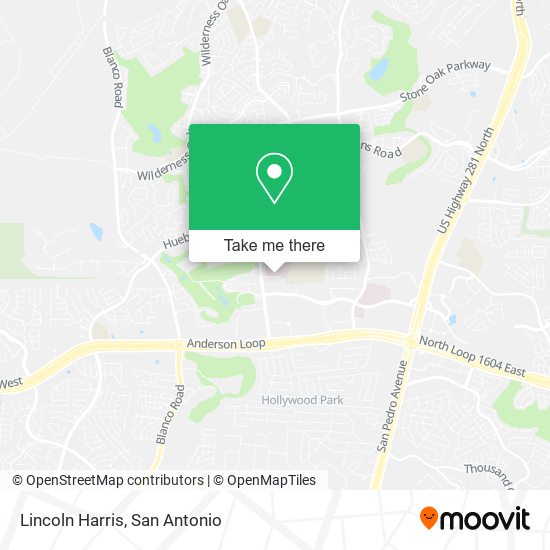 Mapa de Lincoln Harris