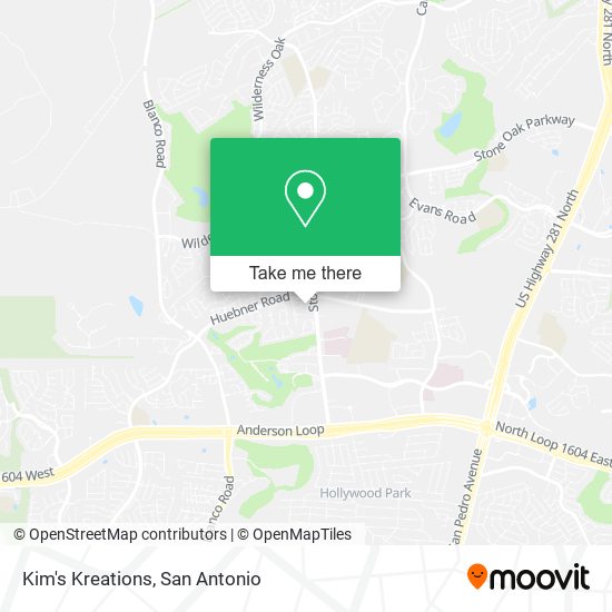 Kim's Kreations map