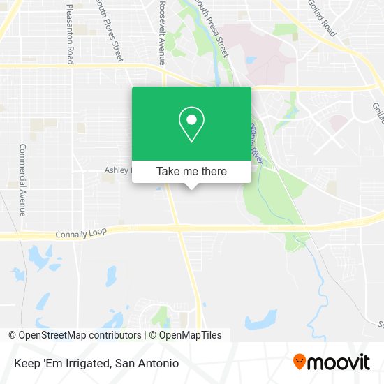 Keep 'Em Irrigated map