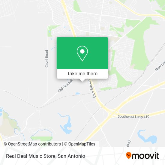 Real Deal Music Store map