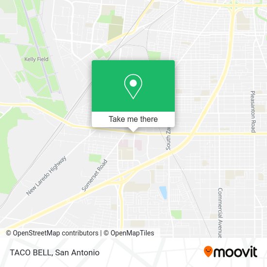 Mapa de TACO BELL